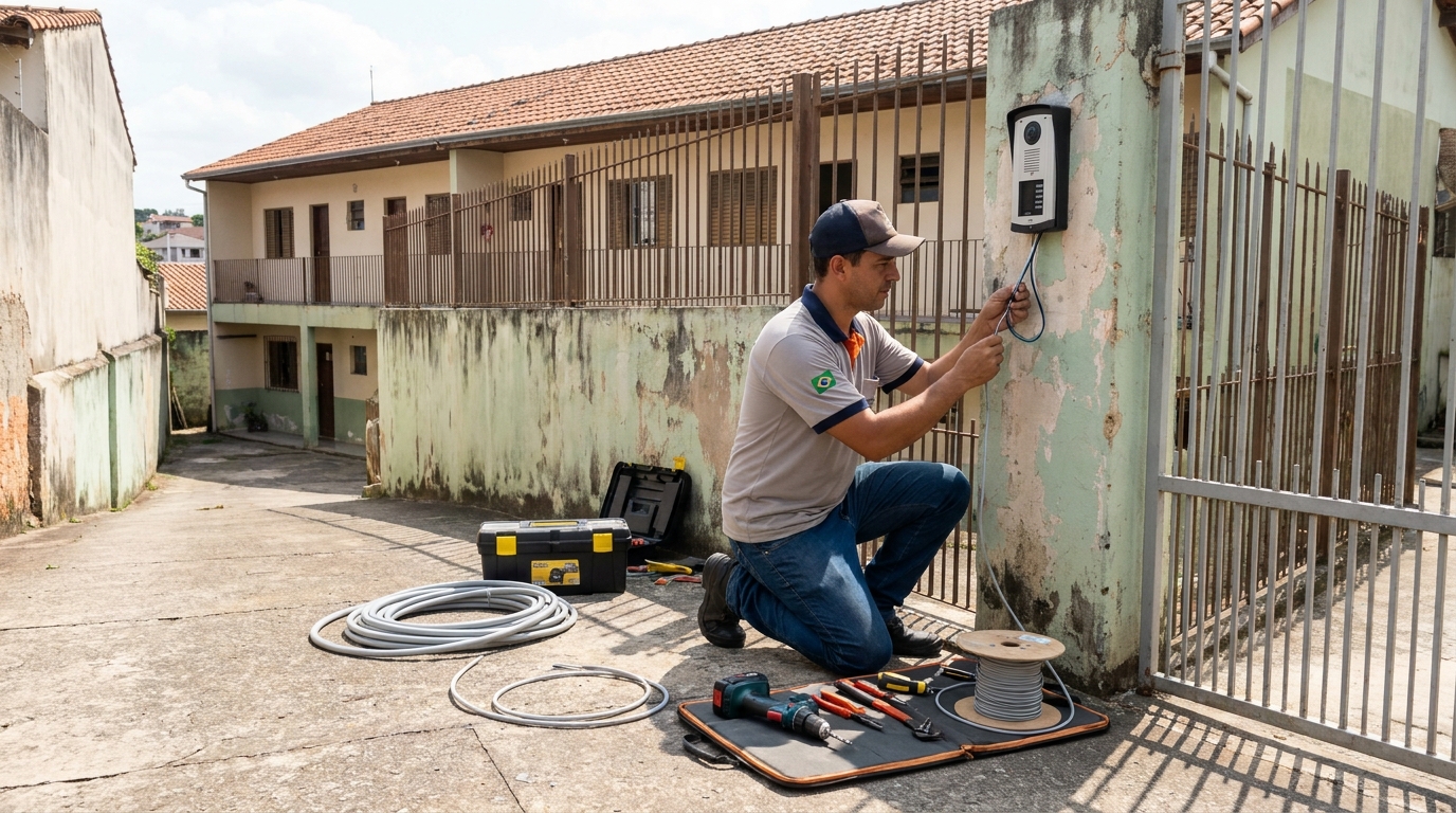 Instalação de Porteiro Eletrônico em Manaus‑AM